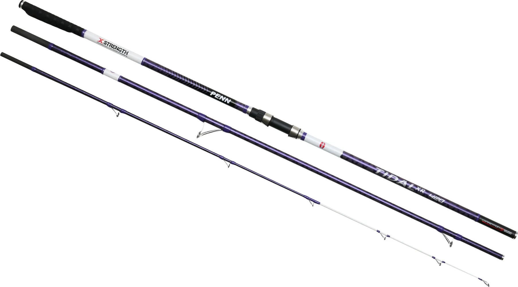Penn Tidal XR Solid Carbon Tip Lowrider Spinning Rod 4.5m 50–200g 3pc Fast