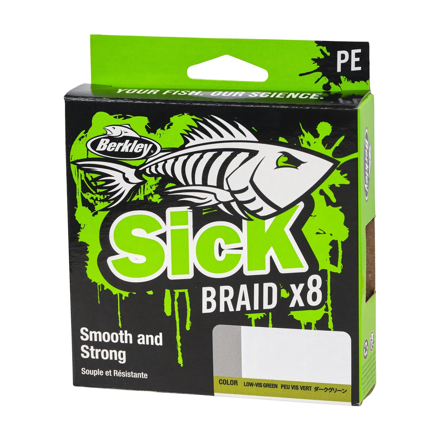 Berkley Sick Braid - 0.23 mm, 150 m, Moss Green