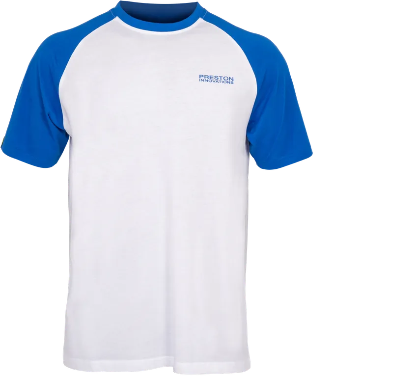 Preston Lightweight White Raglan T-Shirt XXL