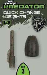Fox Rage Camo Quick Change Weights 35g 3pcs