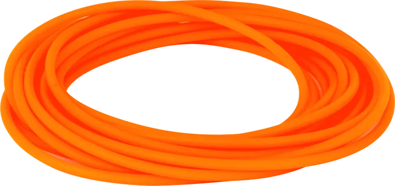 Matrix Core Elastic 2.1mm 3m Pure Latex Fluorescent Amber