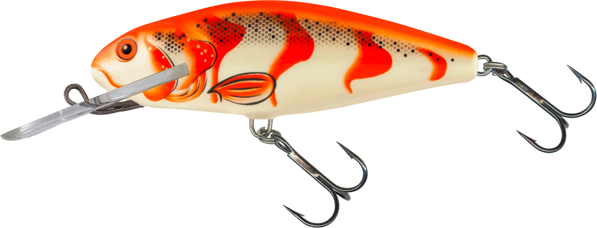 Salmo Perch Deep Runner 8cm 14g 1.5–4.6m Albino Perch