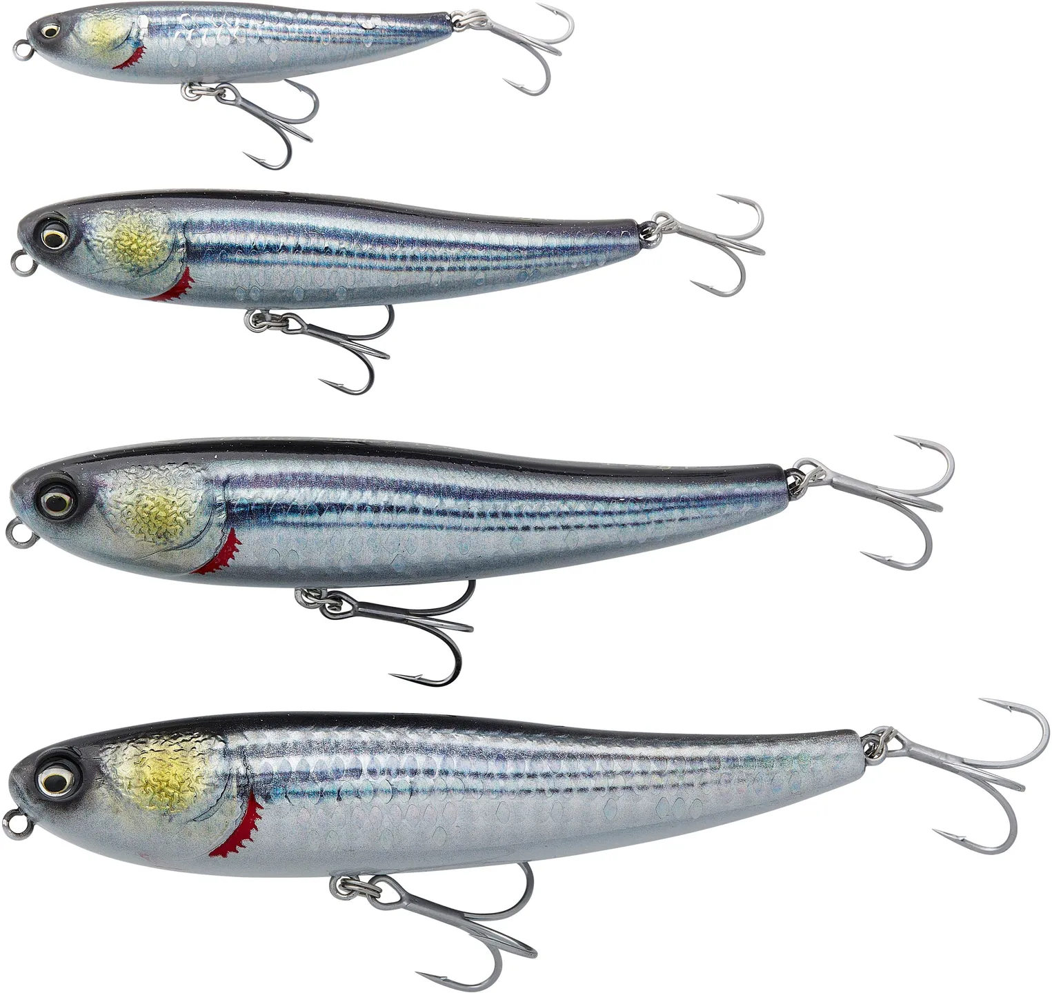 Savage Gear Bullet Mullet 10cm 17.3g Floating Sayoris Loose Scales