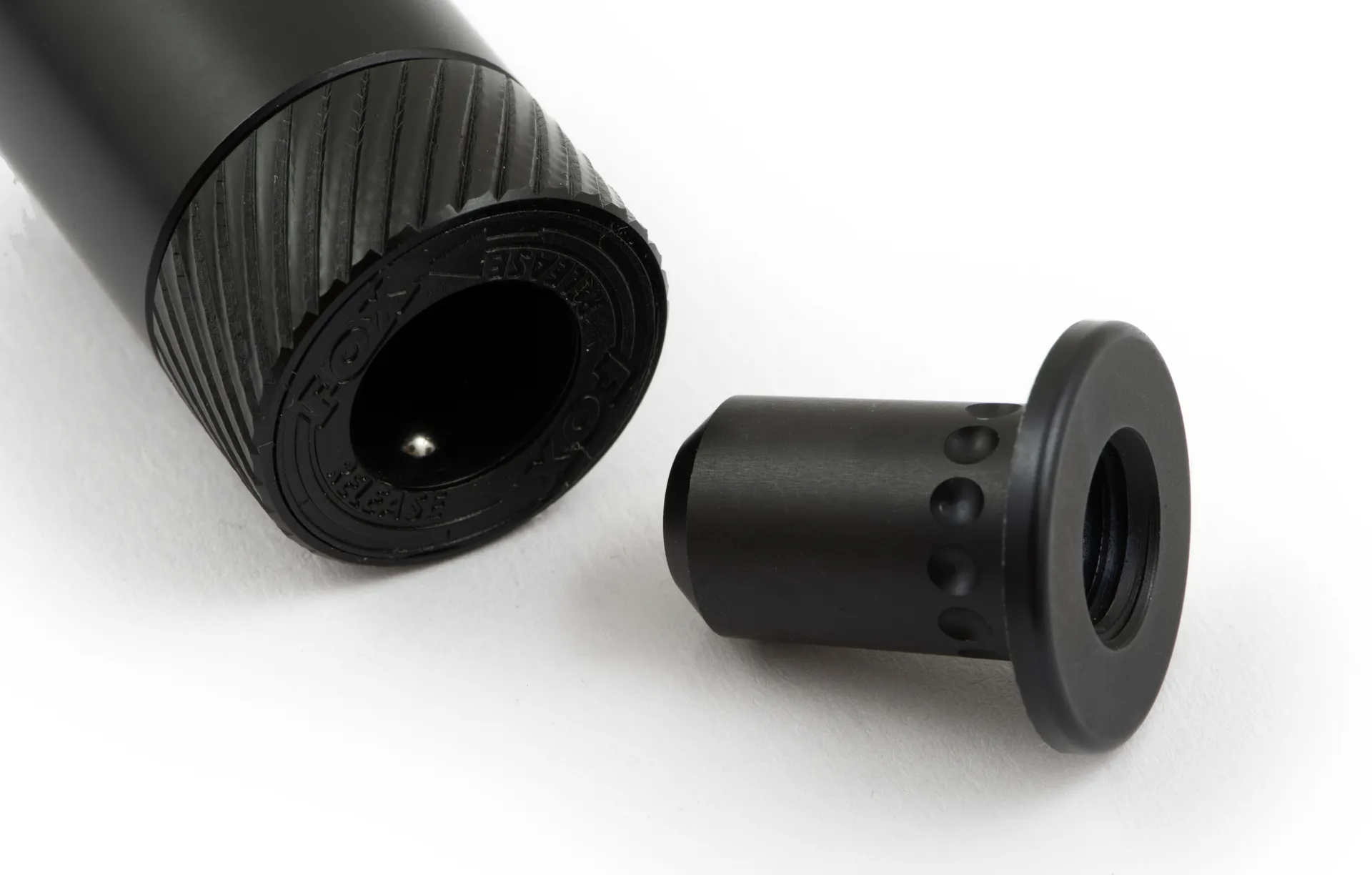 Fox Black Label QR Bankstick Power Point 91cm Black Anodized Aluminium