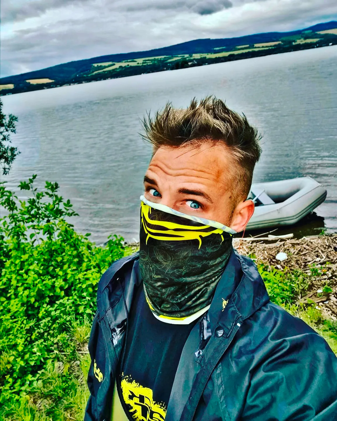 Black Cat Scraft Scarf Bandana 100% Polypropylene All-Season Multi-functional