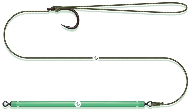 Madcat Bungee Pellet Rig 70cm 84kg 25g 3/0
