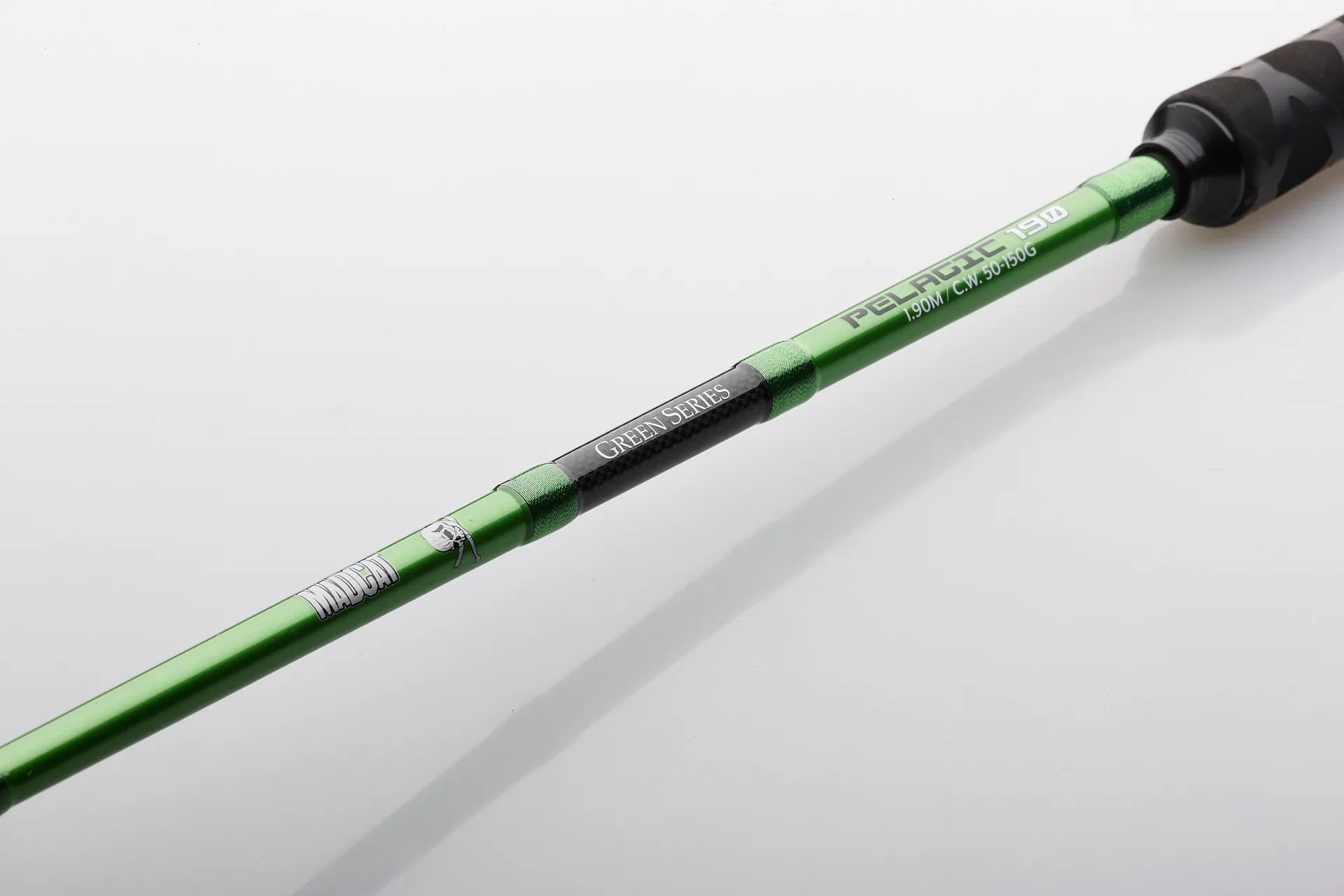 Madcat Green Pelagic Casting Rod 1.90m 50–150g Medium Fast 24T Carbon