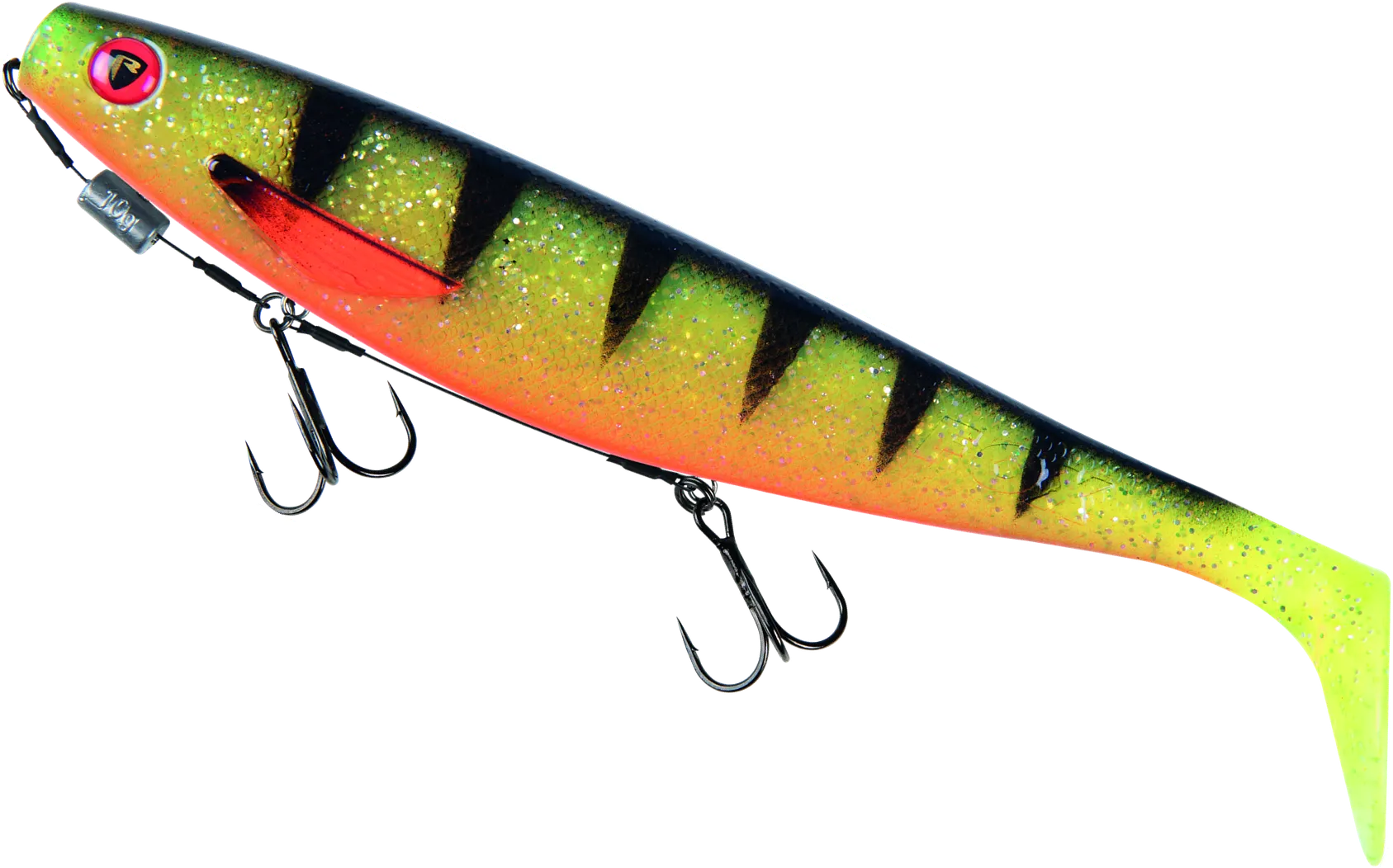 Fox Rage Loaded Pro Shads 18cm 46g UV Perch