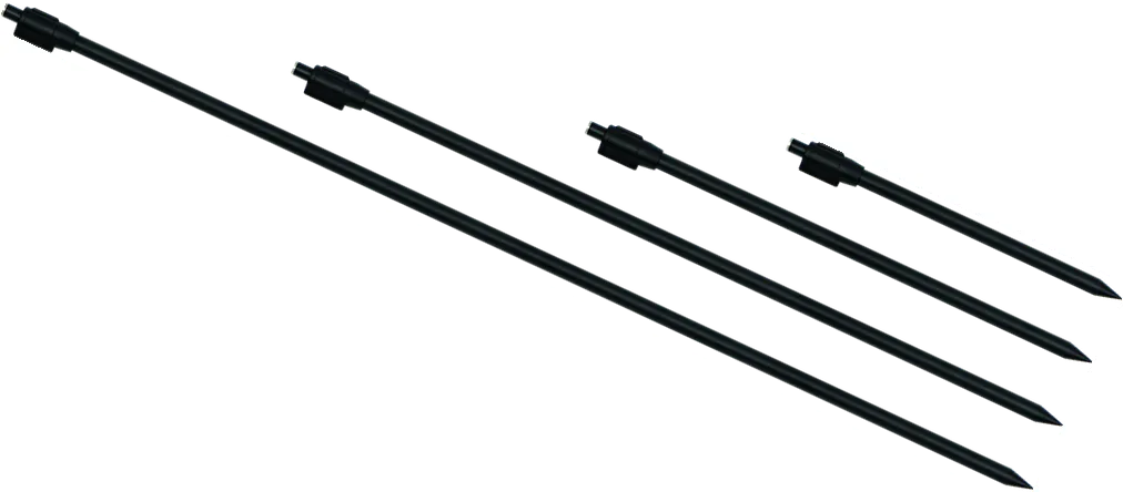 Fox Cam Lok Storm Pole Bankstick 122cm Powder Coated Black Aluminium