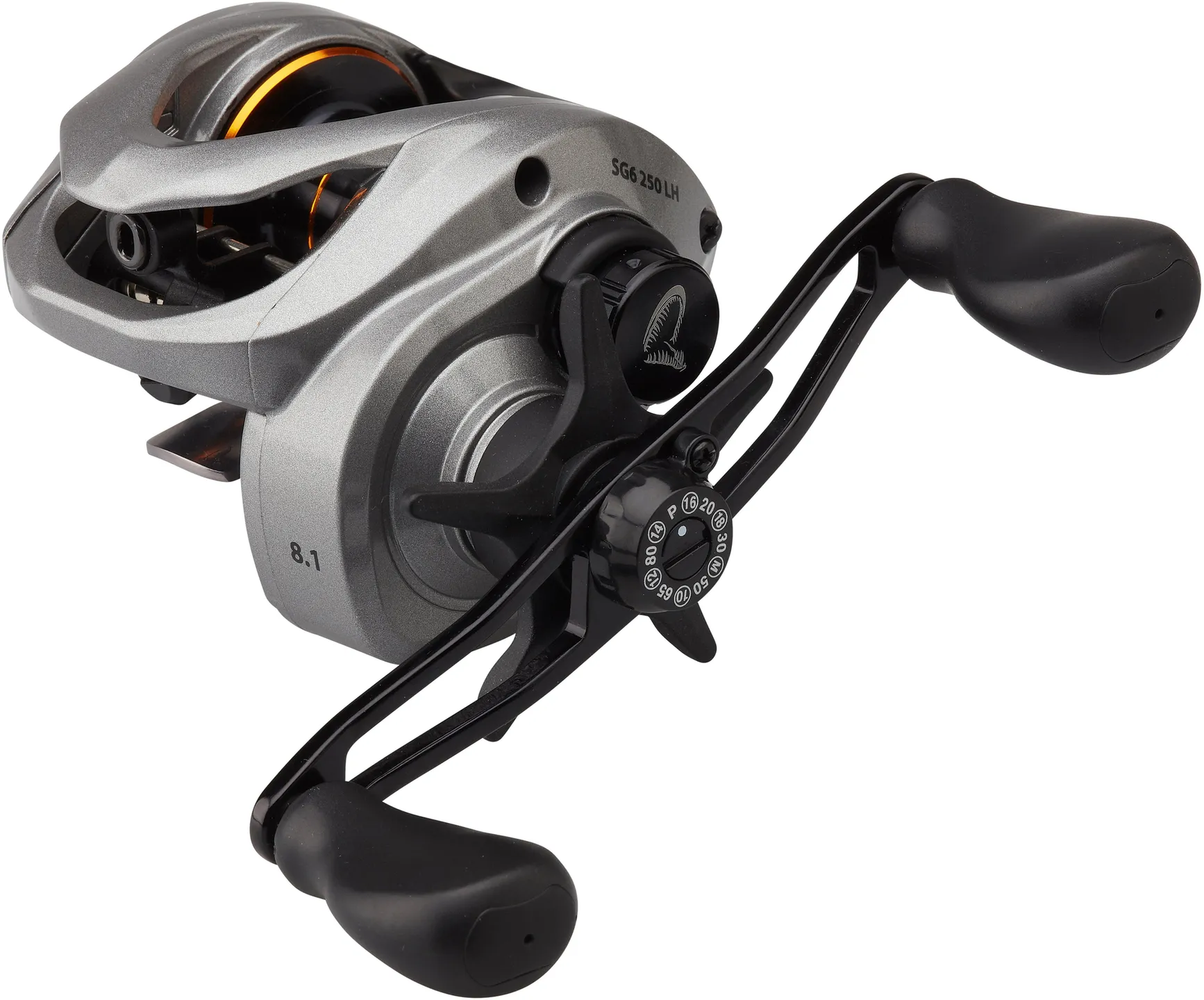 Savage Gear SG6 Baitcasting Reels 250 6.6:1 192g 6kg 70cm