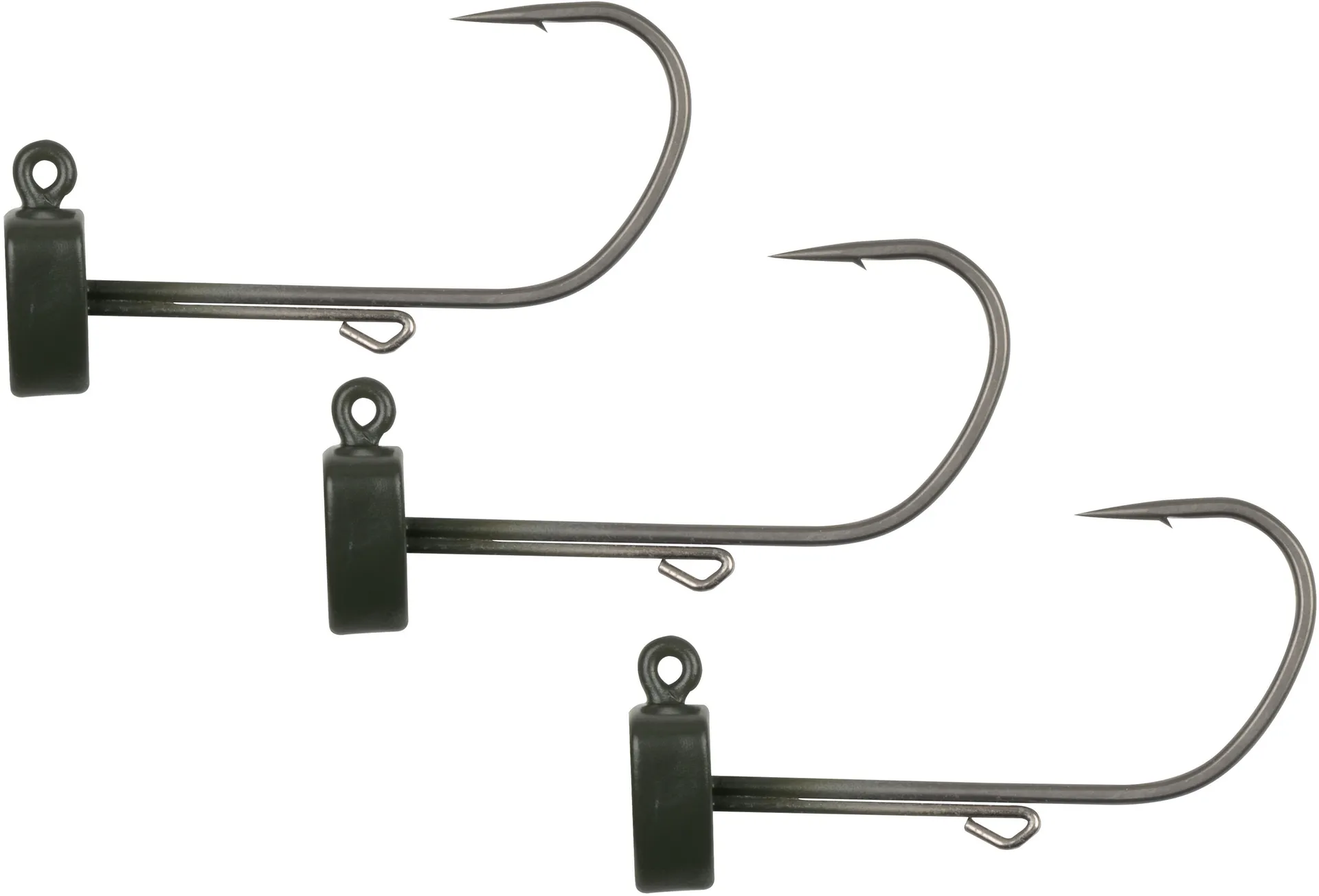 Fox Rage Tungsten Ned Head Shield Weights Jig Heads 3g 3pcs Matte Green