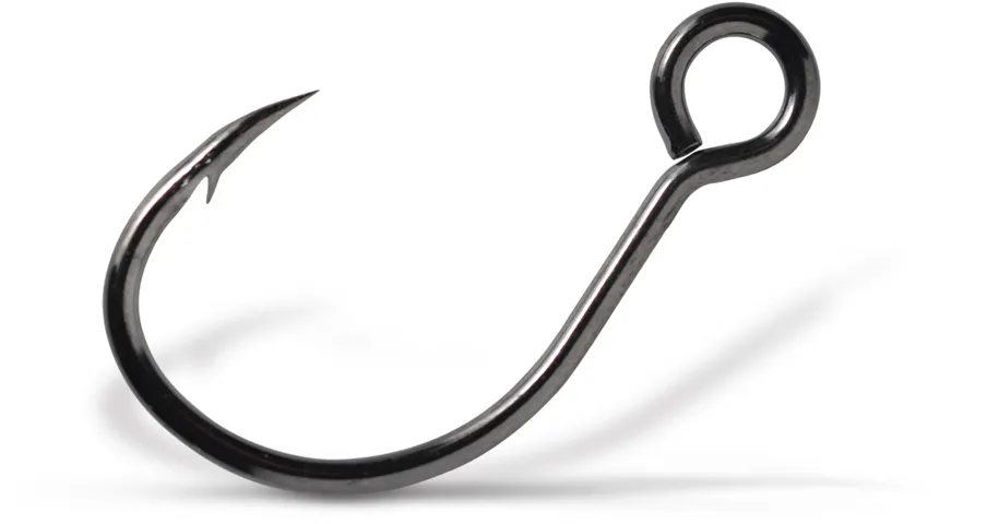 VMC 7237 Light Inline Hook 4 1.39g 7pcs Black Nickel