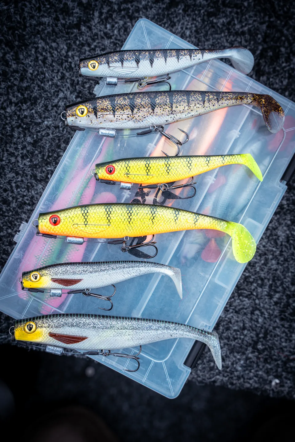 Fox Rage Pro Shad Loaded 18cm 46g Natural Perch