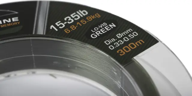 Fox Exocet Pro Double Tapered Line 0.33–0.50mm 300m 15–35kg Low Vis Green