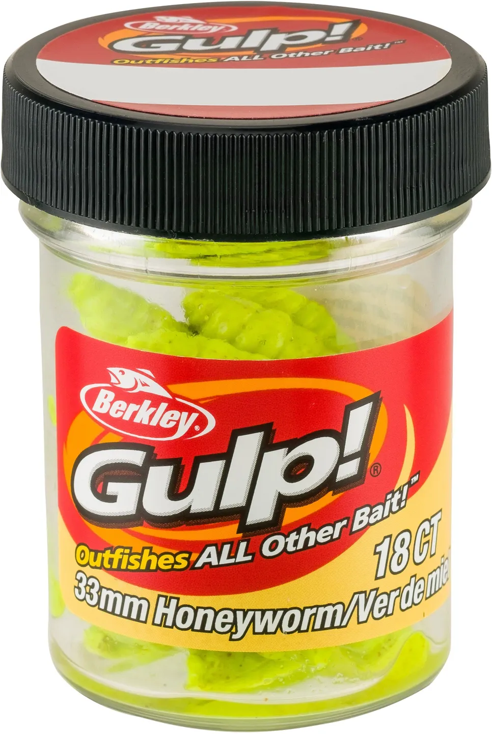 Berkley Gulp!® Honey Worm 3.3cm 65g Chartreuse