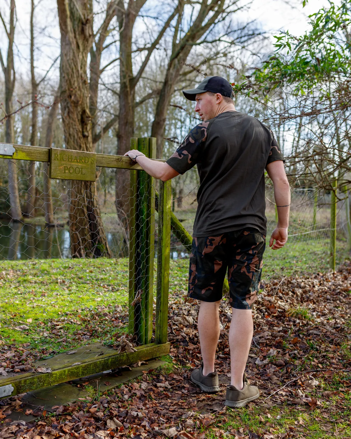 Fox LW Camo Combat Short Fishing Trousers