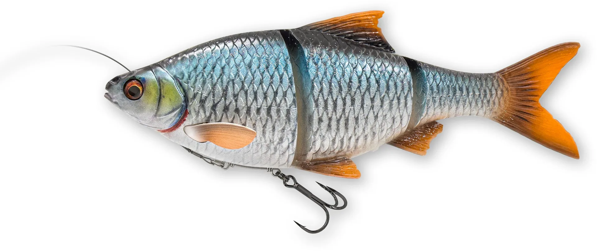 Savage Gear 4D Line Thru Roach Softbait 32cm 445g Slow Sinking Roach