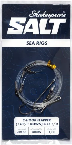 Shakespeare SALT Rig 1/0 Flapper 1 Up 1 Down