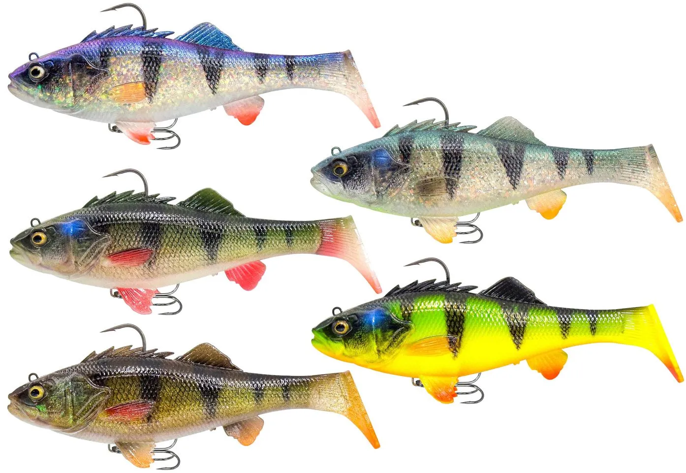 Savage Gear 3D Perch RTF 20cm 137g Fast Sinking Fire Perch