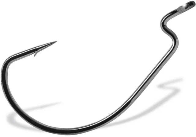 VMC 7317 Texan 3X Strong Wide Gap Hook 2/0 4.37g Tin 5pcs