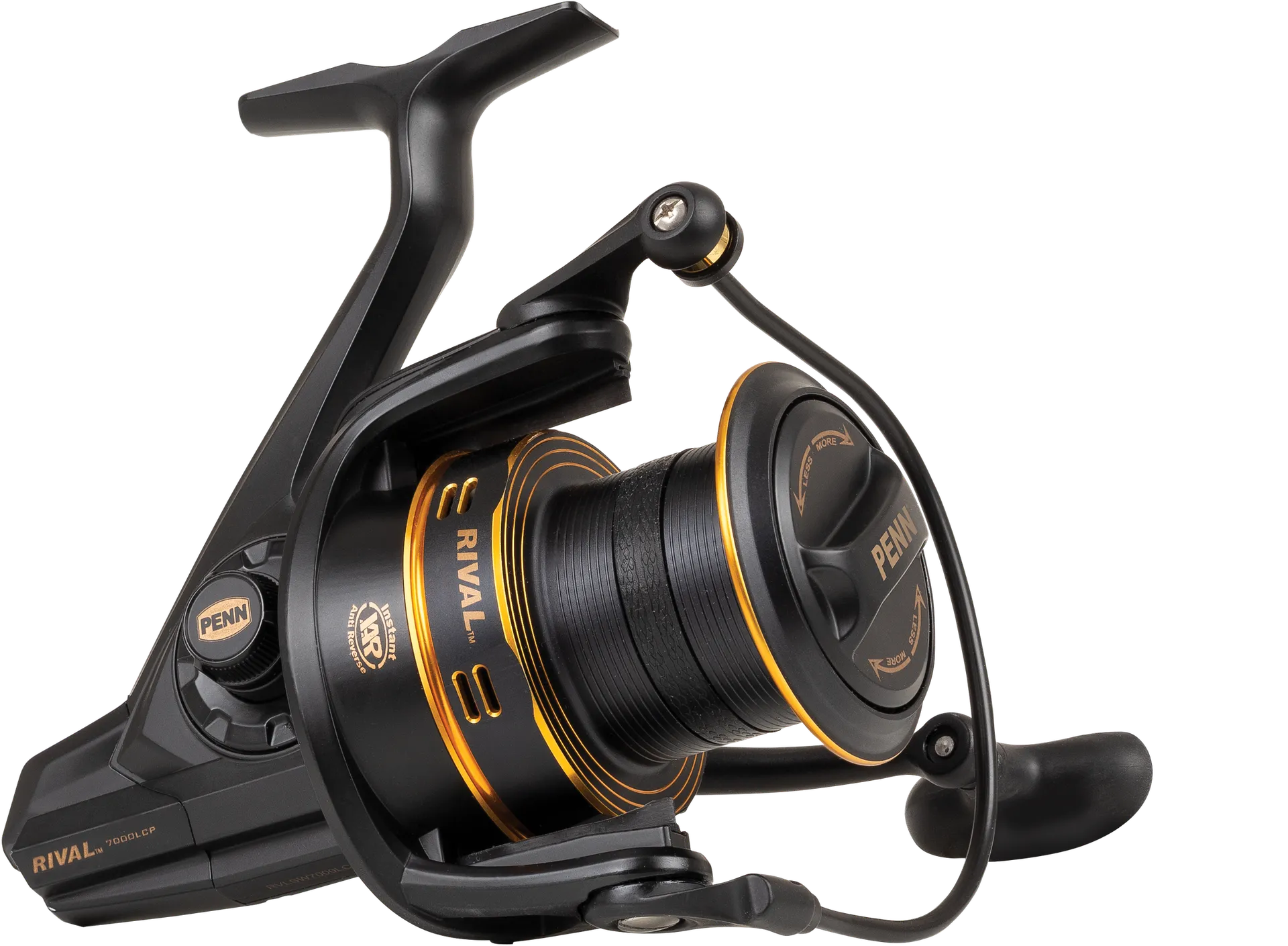 Penn Rival Gold Spinning Reels 8000LC 8kg 708g 98cm 4.3:1