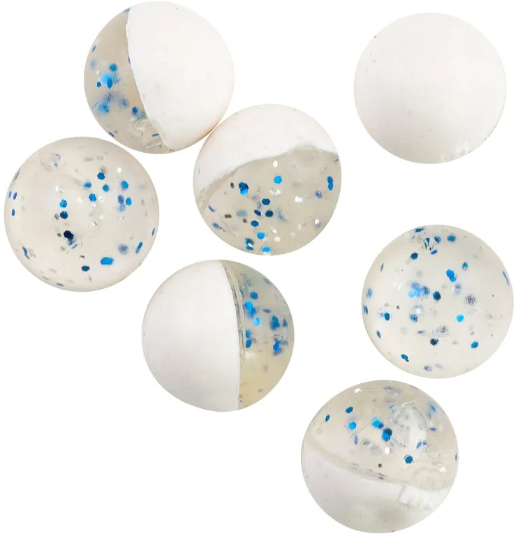 Berkley PowerBait Power Clear Eggs Floating 14g 12pc Clear Silver Blue Fl. White