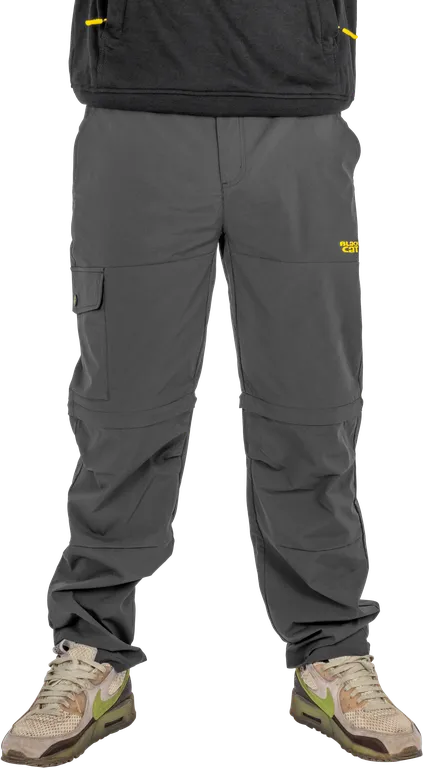 Black Cat Zip-Off Trousers L Black