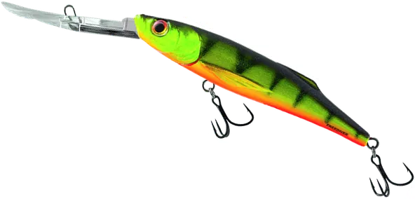 Salmo Freediver Super Deep Runner 12cm 12.2m 24.5g Hot Perch
