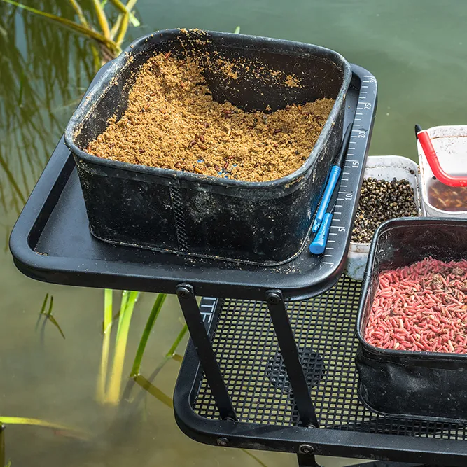 Preston Offbox Double Decker Side Tray Large Ventalite/Aluminum