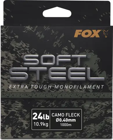 Fox Soft Steel Fleck Camo Mono 0.4mm 10.9kg 1000m