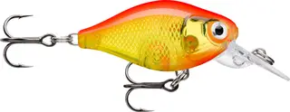Rapala X-Light Crank Crankbaits 3.5cm 1.8m 4g GFR (Gold Fluorescent Red)