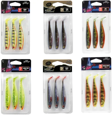 Fox Rage Pro Shad Single Colour Packs 10cm SN Pike