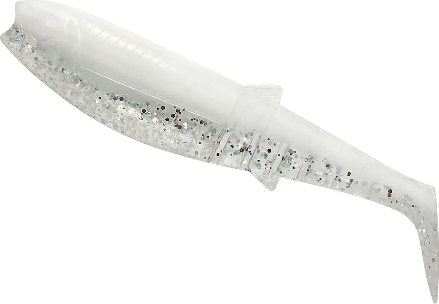 Savage Gear Cannibal Shad 12.5cm 20g White Flash