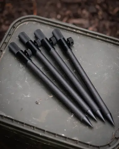 Fox Black Label Carbon 3 Rod Buzz Bar 22–25cm