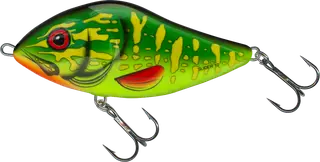 Salmo Slider Sinking Jerkbait 12cm 1–2m 70g Green Pike