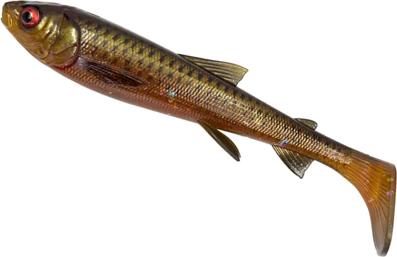 Savage Gear 3D Whitefish Shad Softbaits 23cm 94g Motor Oil UV