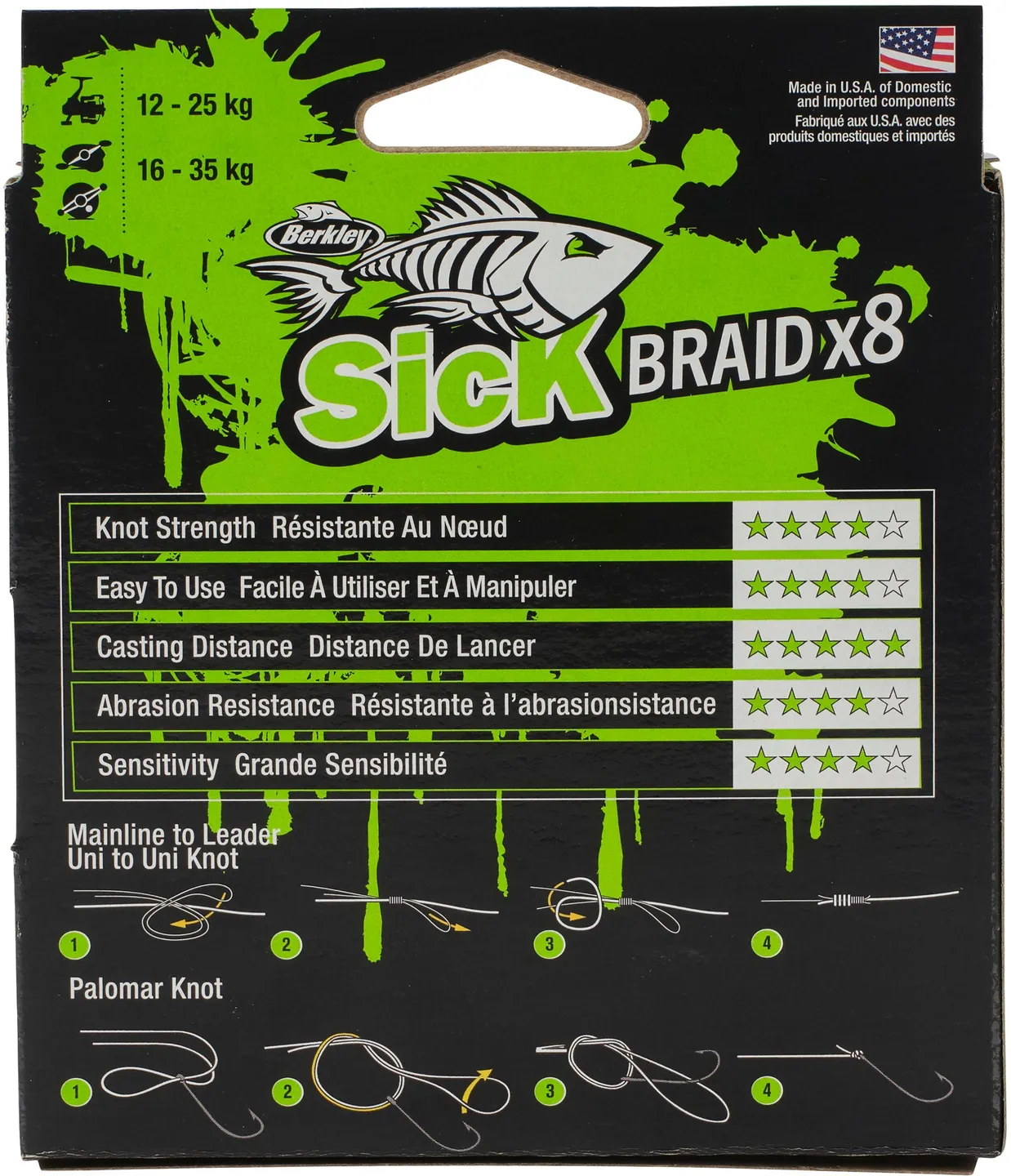 Berkley Sick Braid 0.23mm 23.6kg 150m