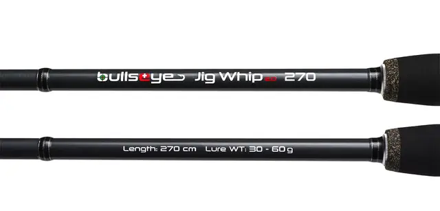 Bullseye Jig Whip 2.0 Spinning Rod 2.70m 30–60g 162g 141cm