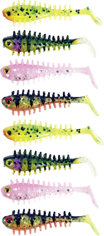 Fox Rage Ultra UV Micro Lures 4cm Micro Spikey Ultra UV