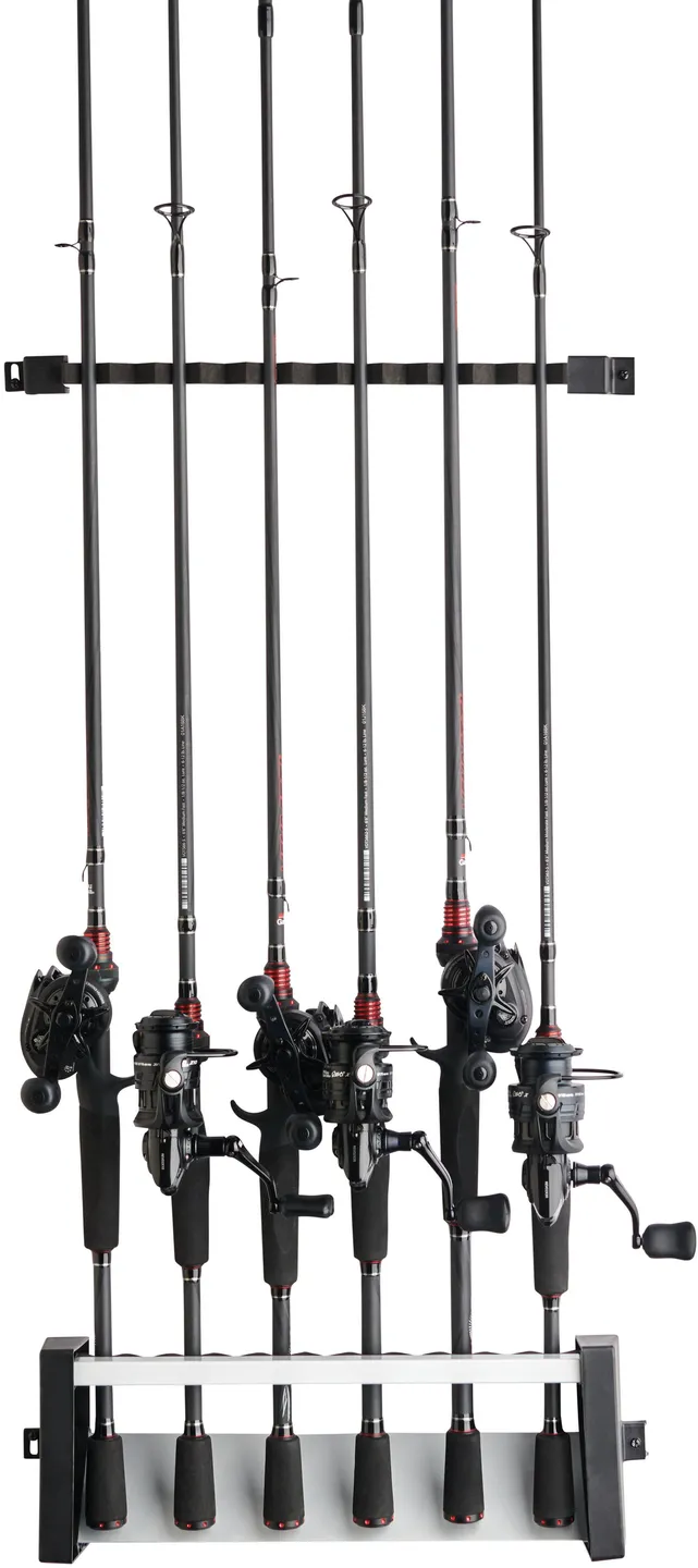 Abu Garcia Vertical 11 Rod Rack 11 Compartments Aluminium Wall-mounted