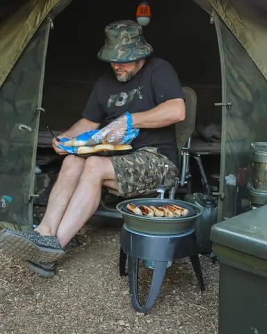 Fox Cookware Cookstation 33cm 1 Burner Butane-Propane