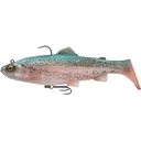 Savage Gear 3D Trout Rattle Shad Swimbaits 17cm 90g Clear Rainbow Trout Fast Sinking
