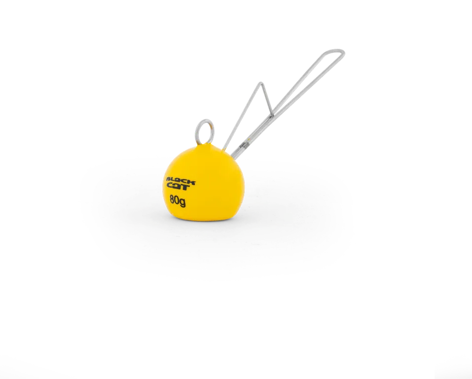 Black Cat Cat Ball Dead or Alive System 80g Stainless Steel Yellow