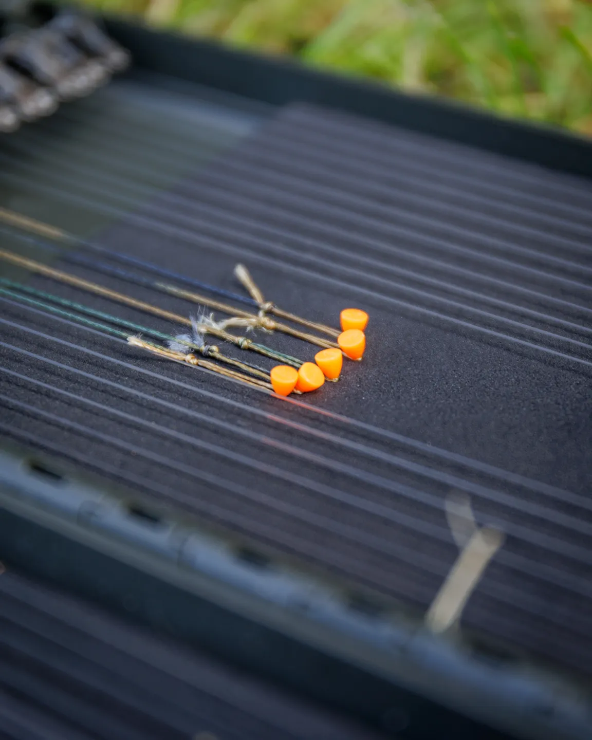 Fox Edges Large Rig Box 35.5×13×3.5cm 50 Pins EVA Foam Double Sided Storage