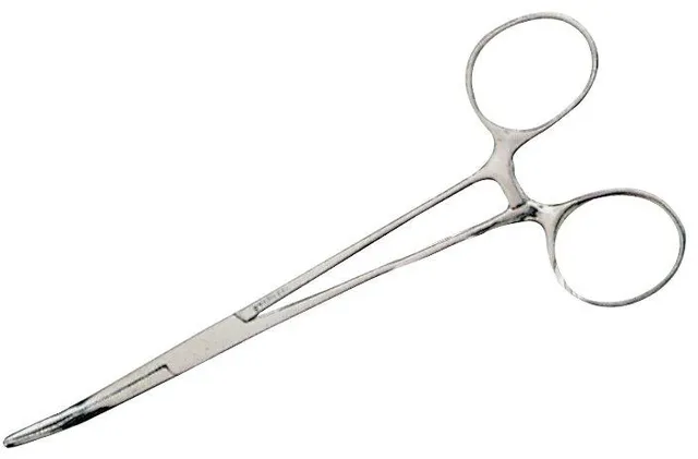 DAM Forceps Curved