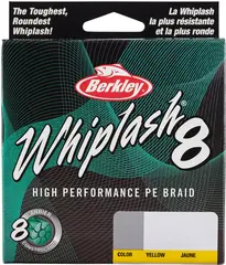 Berkley Whiplash 8 Geflochtene Schnur 150m Yellow