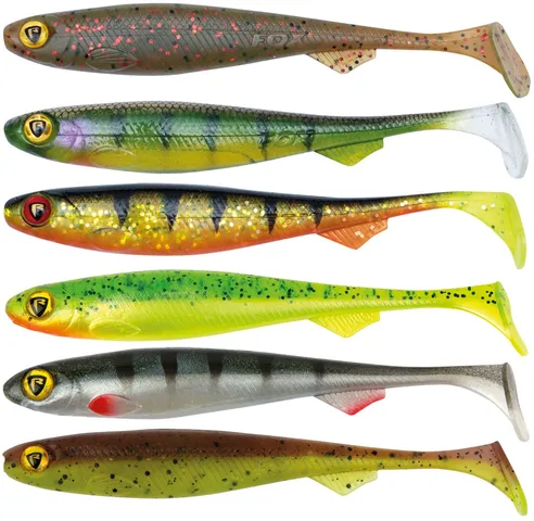 Fox Rage Ultra UV Slick Shad 9cm Motor Oil