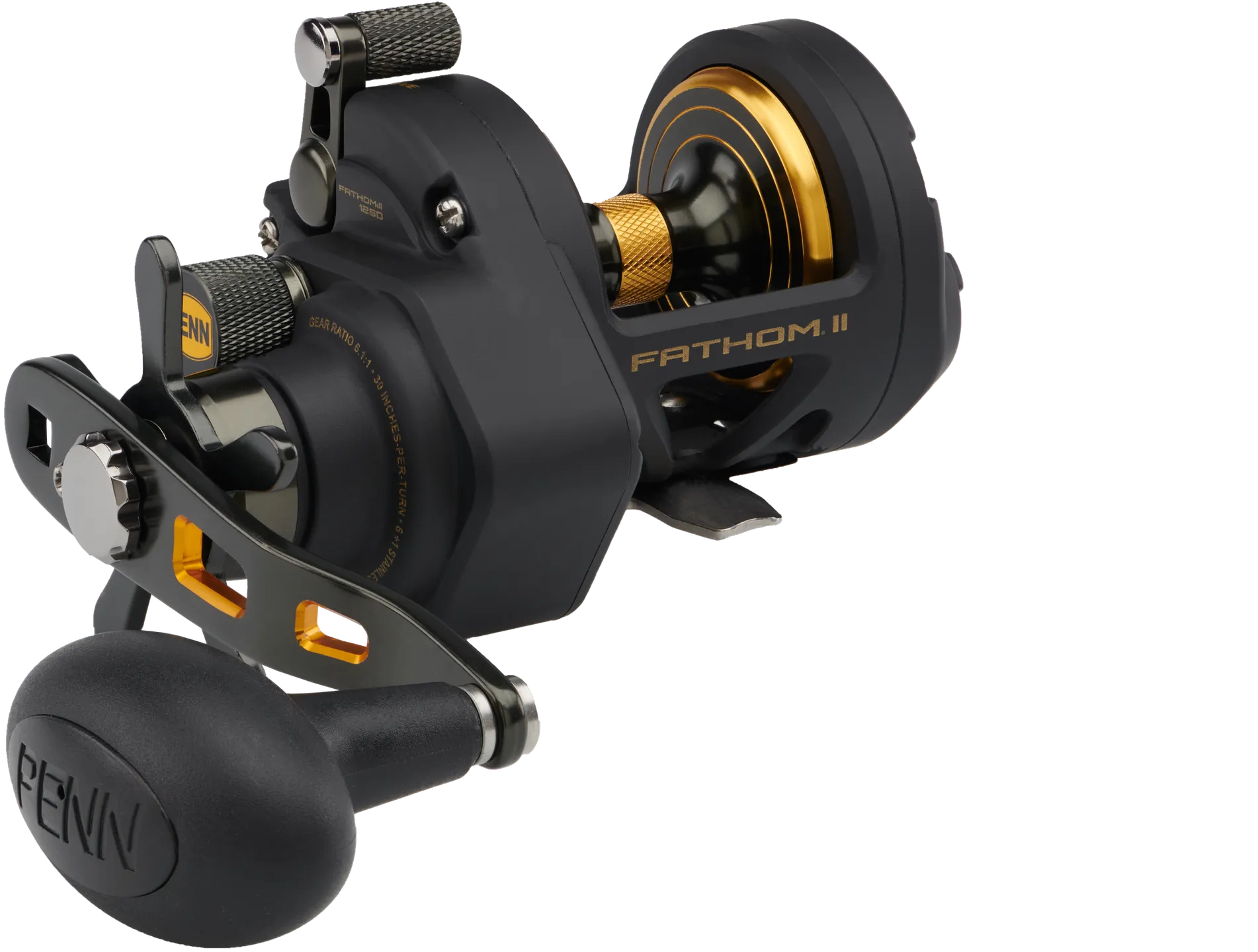 Penn Fathom II Star Drag Reel 12 6.1:1 479g 13.6kg 64cm