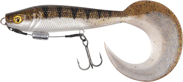 Fox Rage Pro Grub Loaded 35g 16cm Treble #2 UV Glitter Perch