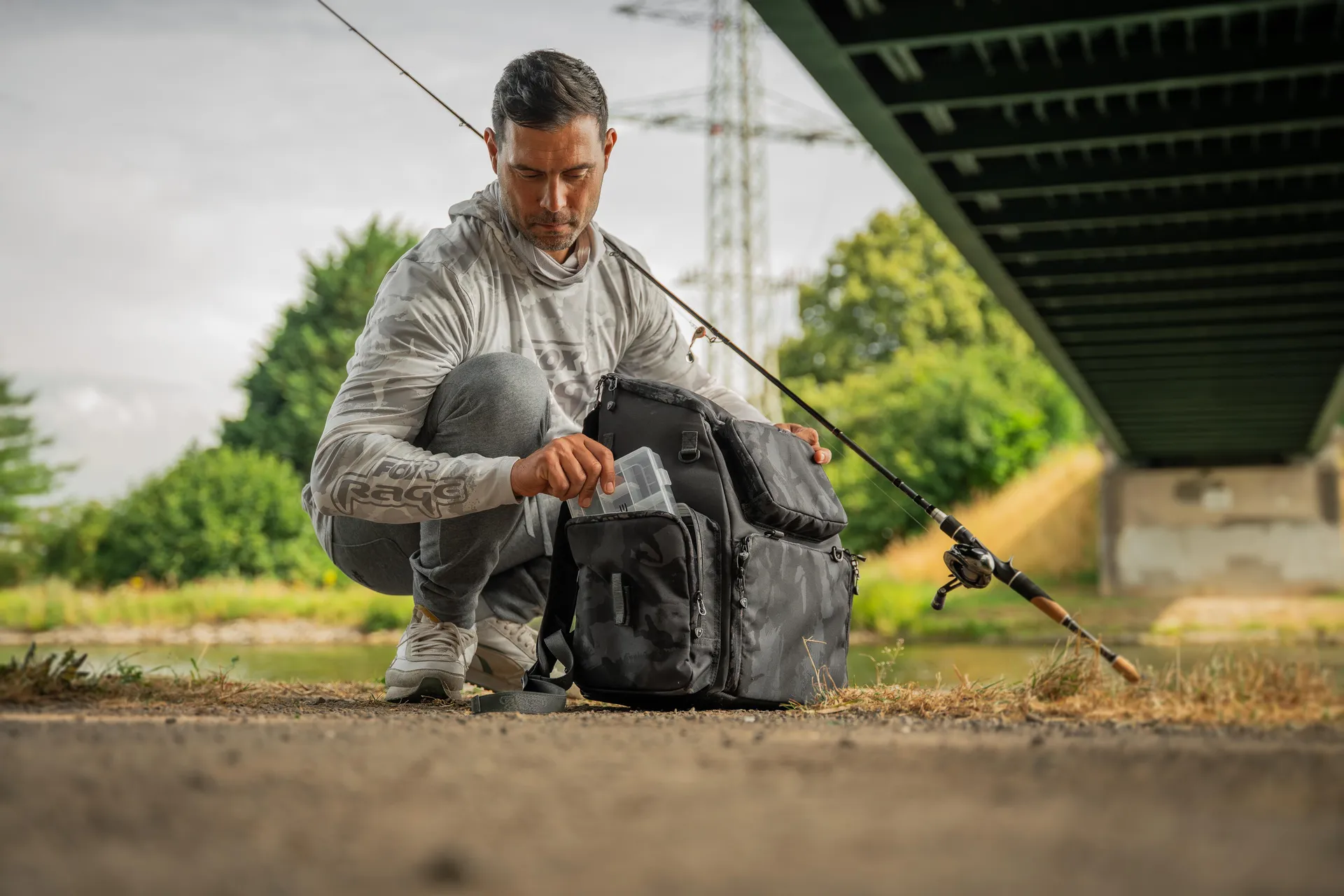 Fox Rage Camo Voyager Rucksack 42x24x45cm 5